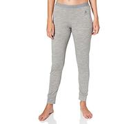 (TG. L) Odlo Suw Bottom Pant Natural 100% Merino Warm Grey Melange, Intimo-Donna
