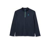 ODLO Mid Layer 1/2 Zip Besso - Uomo - Blu - Taglia L- modello 2024