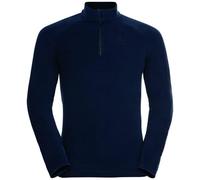 (TG. L) Odlo Uomo Maglia a maniche lunghe con zip RIGI - NUOVO