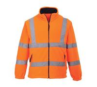 (TG. L) Portwest F300ORRL Pile con Fodera in Rete ad Alta Visibilit , Arancione,