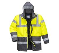 (TG. L) Portwest S466YGYL Giacca Imbottita Alta Visibilit , Giallo/Grigio, L - N