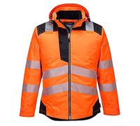 (TG. L) Portwest T400OBRL Giacca Vision Antipioggia e Alta Visibilit , Arancione