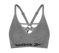 (TG. L) Reebok U4_C9497_Rbk - Womens Seamless Bra MARYNA - GRML - Grey Marl Tall