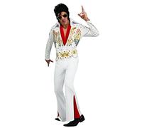 (TG. L) Rubbies - Costume da Elvis da Uomo, Taglia L (889050_L) - NUOVO