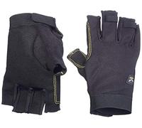 (TG. L) SALEWA VIA FERRATA DST GLOVES, nero, l - NUOVO