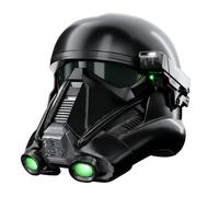 (TG. L) Star Wars Hasbro The Black Series, casco elettronico premium di un Death