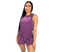 (TG. L) Venum Essential Women's Drop Sleeve Tank Top Canotta, Dusky Orchid/Argen