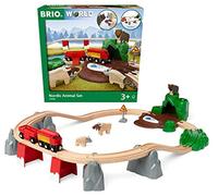 (TG. L-XL) BRIO Set Ferroviario con Animali Nordici, et Raccomandata 3+ Mesi -