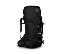 (TG. L-XL) Osprey Aether 55 Zaino da Backpacking per Uomo, Black - L/Xl - NUOVO