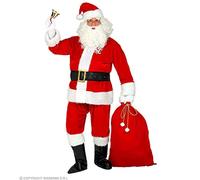 (TG. L-XL) Widmann 10667 10667 - Costume di Babbo Natale, giacca, pantaloni, cin