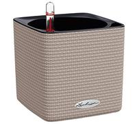 (TG. L14 W14 H14 cm) Lechuza Cube Color 16 - Fioriera autoirrigante, in plastica