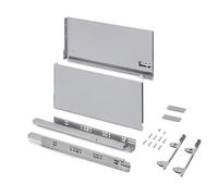 (TG. L500mm) Emuca - Cassetto esterno Vertex 3D 60 kg altezza 242 mm, profondit