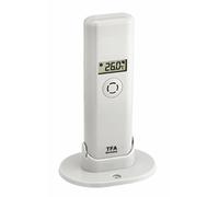 (TG. L65 x B60 x H170 mm) TFA Dostmann Weatherhub - Trasmettitore termico, con d