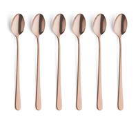 (TG. Lang) Amefa Austin Latte Macchiato Set di 6 cucchiai | Design in Colore all