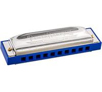 (TG. Lange: 10,2 cm) HOHNER HOM2101X Penta Harp C Minor Harmonica, Argento, Lung