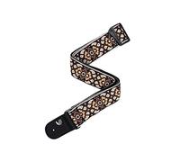 (TG. Larga) Tracolla D'Addario Eco-Comfort in tessuto intrecciato per chitarra,