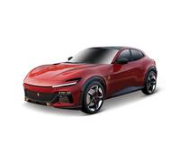 (TG. large) Bburago- Modello Auto Giocattolo, Colore Rosso, Large, B18-36050 - N