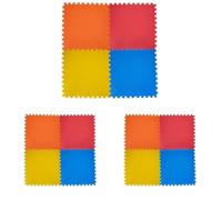 (TG. Large (Confezione da 3)) Teorema 72465 - Tappeto Puzzle Giganti, 60 x 60 cm