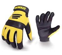 (TG. Large) Dewalt DPG21L EU Guanti di Protezione, Nero/Giallo, Large - NUOVO