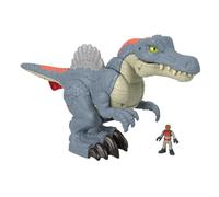 (TG. Large) Imaginext Jurassic World - Ultra Snap Spinosaurus, dinosauro di 20 c