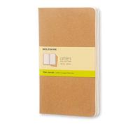 (TG. Large) Moleskine Cahier Journal, Set 3 Quaderni con Pagina Bianca, Copertin