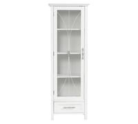 (TG. Large) Teamson Home Delaney Bagno in legno autoportante alto e sottile in l