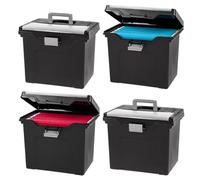 (TG. Letter) IRIS USA - Scatola portadocumenti con coperchio, organizer per docu