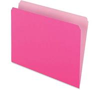 (TG. Letter) Pendaflex Cartelline colorate a 152 pin, taglio dritto, linguetta s