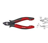 (TG. lose verpackt) Wiha Alicates de corte frontal transversal Electronic con ca