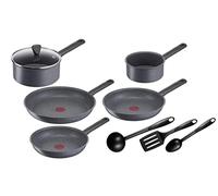 (TG. LOT 9 PIECES) Tefal Natural On - Batteria da cucina 9 p, casseruole 16/20 c