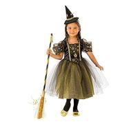 (TG. M (5-7 anni)) Rubies Costume da Strega Piccole Stelle per bambina, Abito co