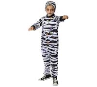 (TG. M (5-7 anni)) RUBIES Costume Mummy Chuli per ragazzi e ragazze, Tuta con st