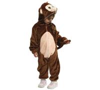 (TG. M (5-7 anni)) Rubies Costume Scimmia della giungla per bambino e bambina, T