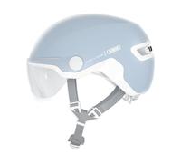 (TG. M (54-58 cm)) ABUS HUD-Y ACE city - casco da bici alla moda con visiera e l