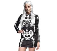 (TG. M) Boland- Adult Costume Skeleton Babe, Multicolore, M, 79217 - NUOVO