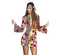 (TG. M) Boland- Hippie Groovy Girl Costume Donna (Taglia M) Adulto, Multicolore,
