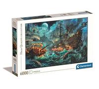 (TG. M) Clementoni- Puzzle Batalla de Los Piratas 6000pzs Does Not Apply Collect