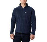 (TG. M) Columbia Fast Trek II, Pile con Zip Uomo, Collegiate Navy, M - NUOVO