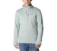 (TG. M) Columbia Park View, Felpa in Pile con Cerniera, Uomo - NUOVO