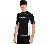 (TG. M) Cressi Rash Guard Uomo, Maglia Protettiva con Maniche Corte in Speciale