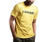 (TG. M) Cressi T-Shirt Man - Classica Maglia Sportiva a Girocollo con Manica Cor