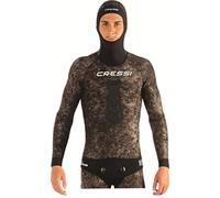 (TG. M) Cressi Tracina Jacket Wetsuit, Giacca Muta Pesca in Neoprene Spaccato Mi