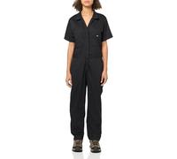 (TG. M) Dickies Women's Flex Cooling Short Sleeve Coveralls Tute, Nero, M Donna