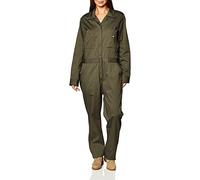 (TG. M) Dickies Women's Long Sleeve Cotton Twill Coverall, Moss, Medium - NUOVO