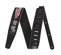 (TG. M) Fender x Wrangler - Tracolla per chitarra in denim rivettato - NUOVO