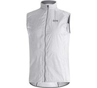 (TG. M) GORE WEAR Gilet da Corsa per Uomo Drive, GORE-TEX INFINIUM, M, Bianco -