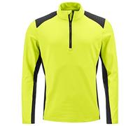 (TG. M) HEAD Marty Midlayer Uomini Maglietta Intima, Limone, M Uomo - NUOVO