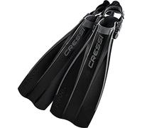 (TG. M/L) Cressi Frog Fins, Pinne con Cinturino Regolabile per Immersione e Snor