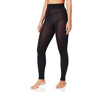 (TG. M-L) Falke Softmerino W Le Collant, Blu (Dark Navy 6370), M-L Donna - NUOVO