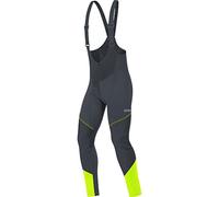(TG. M-L) GORE Wear Salopette antivento da ciclismo per uomo, Con fondello, C3 G